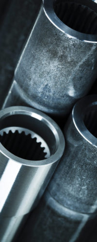 Metal blank machining.